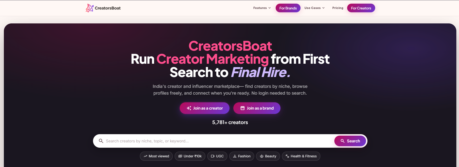 CreatorsBoat